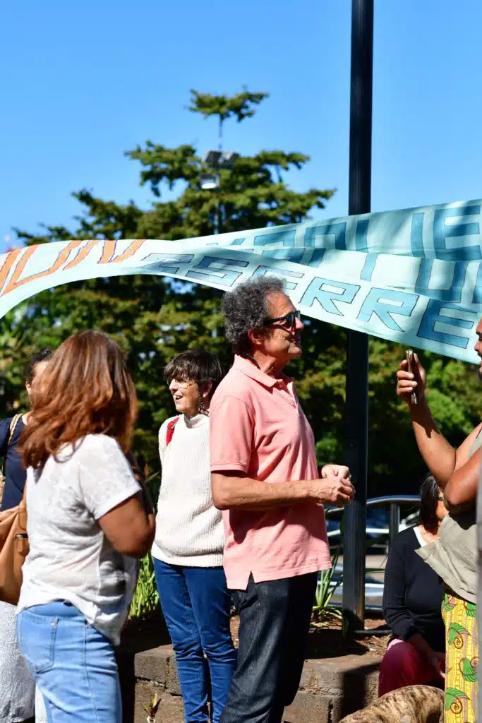 Manifestation de domoun la plaine