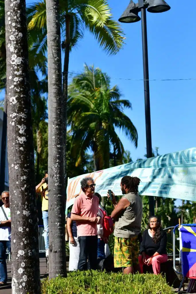 Manifestation de domoun la plaine