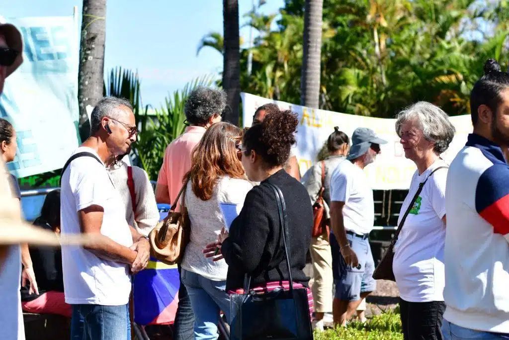 Manifestation de domoun la plaine