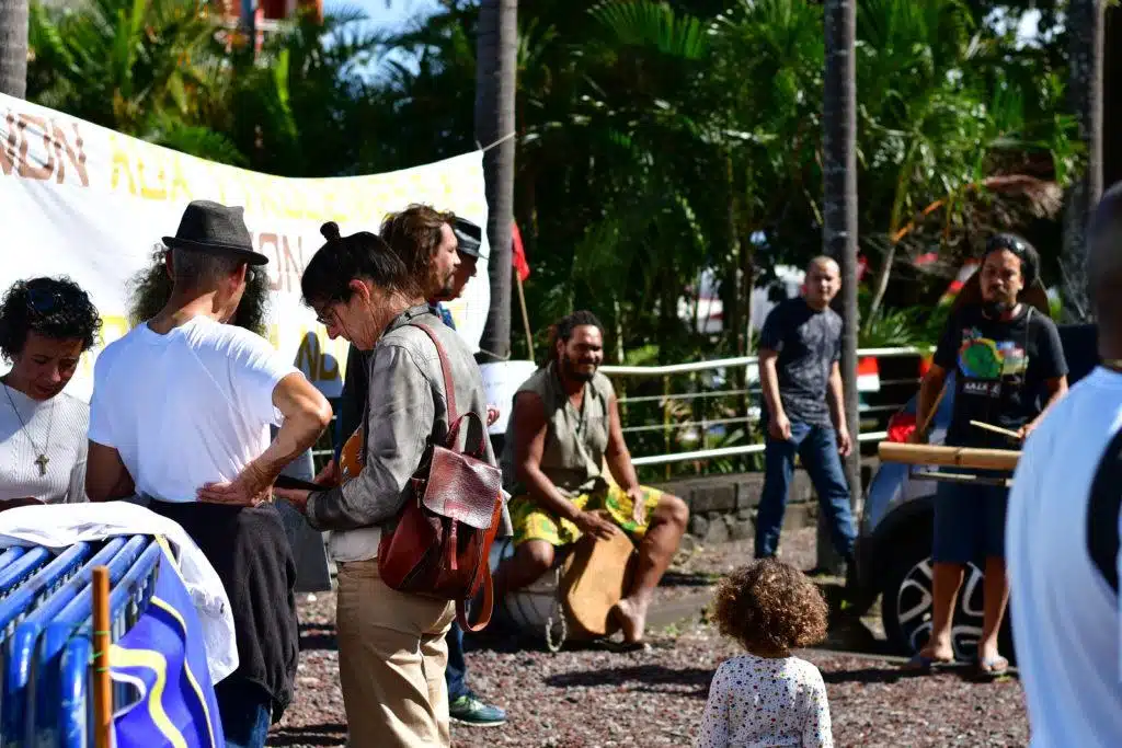 Manifestation de domoun la plaine