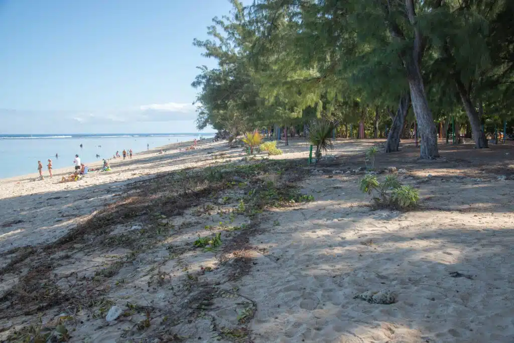 érosion sur les plages de Saint-Paul Hermitage Saint-Gilles Roches Noires