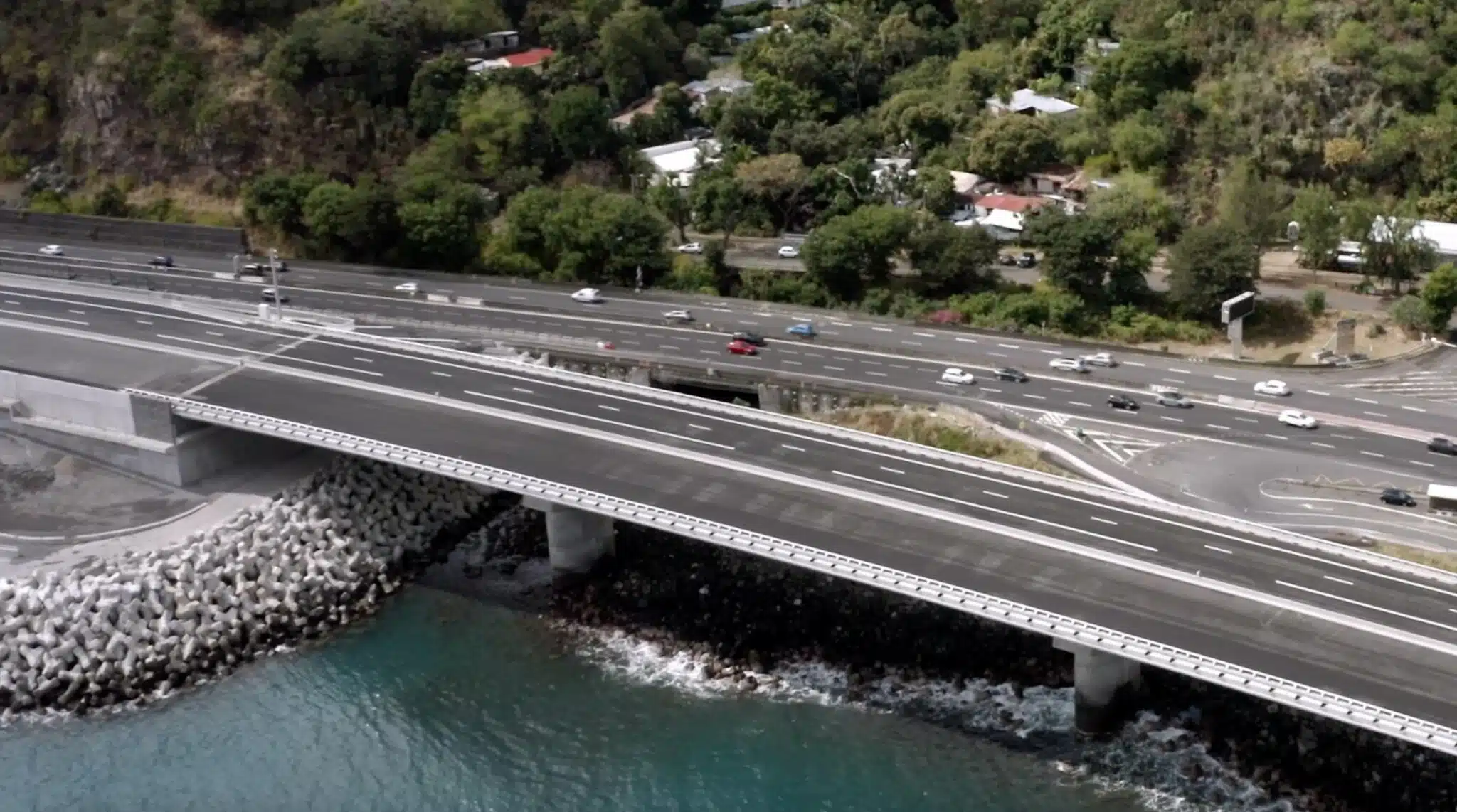 mise en circulation du viaduc de la NRL