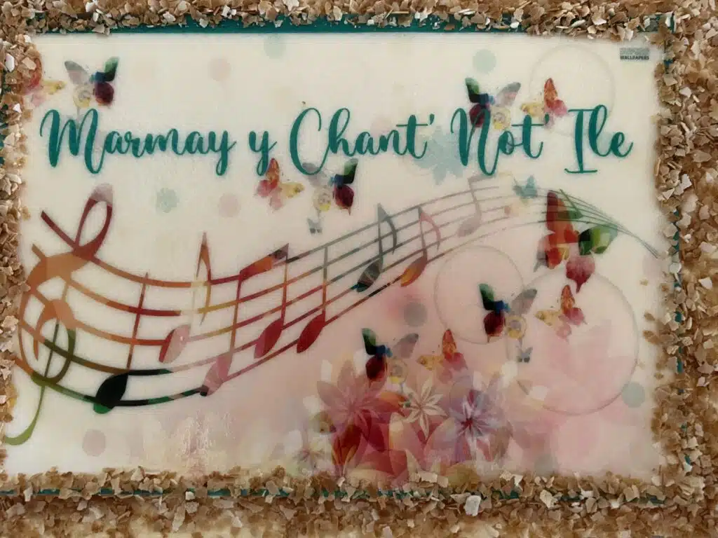 Choristes un gâteau de circonstance !