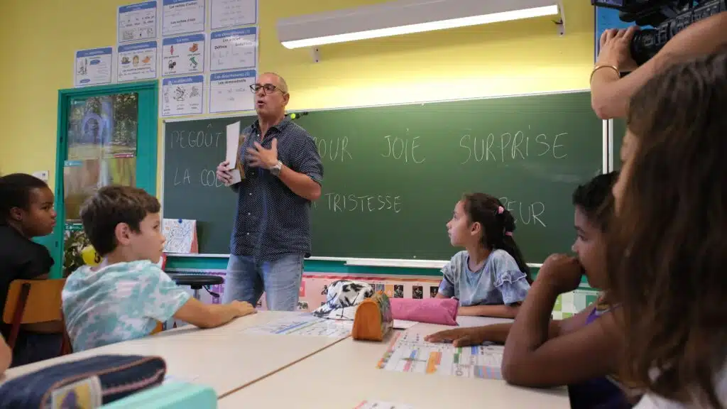 cours empathie école Emile-Hugot Savanna Saint-Paul professeur Medhi Kabyle Rees