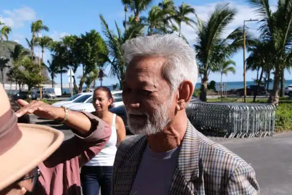 Ary Yee Chong Tchi Kan, manifestation CGTR contre le fascisme