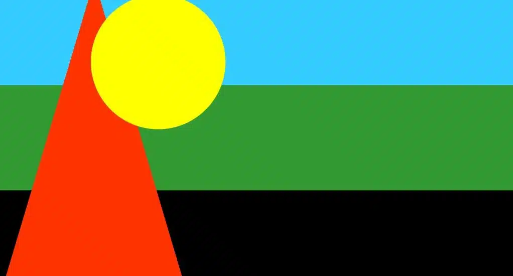 drapeau culturel réunionnais drapeau MLK