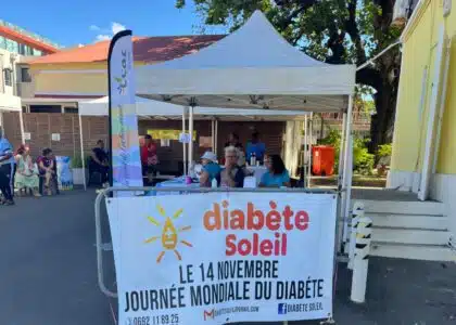 Diabète: Action de dépistage de l'association Diabète Soleil de Saint-Pierre