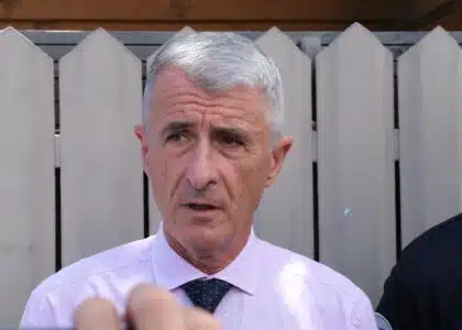 Patrice Latron préfet de la Réunion opération lycée Jean-Hinglo Le Port Eta y protèz a nou.