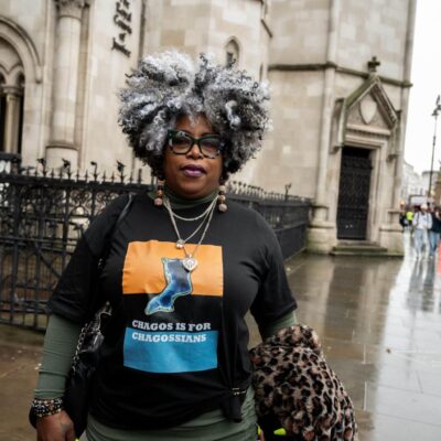 Bertrice Pompe devant la Cour Royale de justice de Londres le 5 décembre 2024.