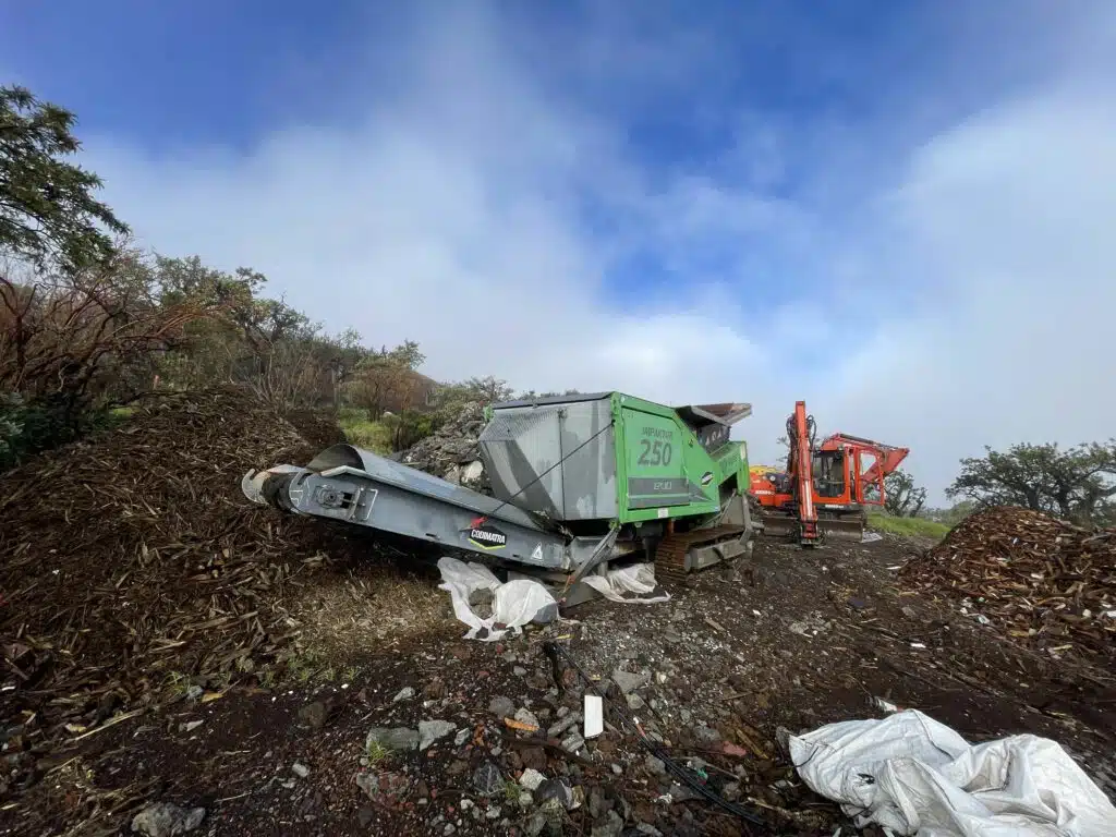 nouveau gîte du volcan écologie démolition déchet de chantier vidange eau