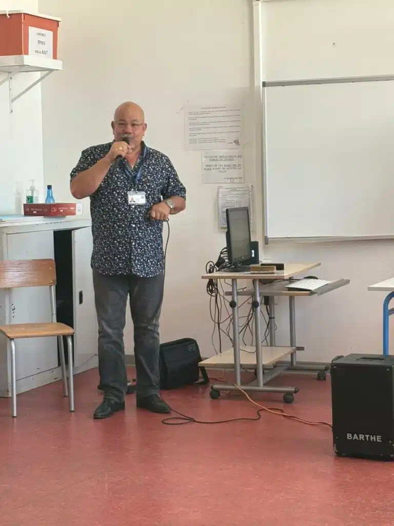 Jean-Richard Lebon, élu à la culture du Tampon.