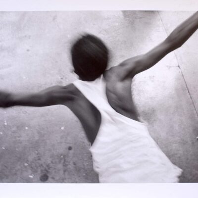 Au club de boxe française de La rivière des galets, 1992 - Karl Kugel©