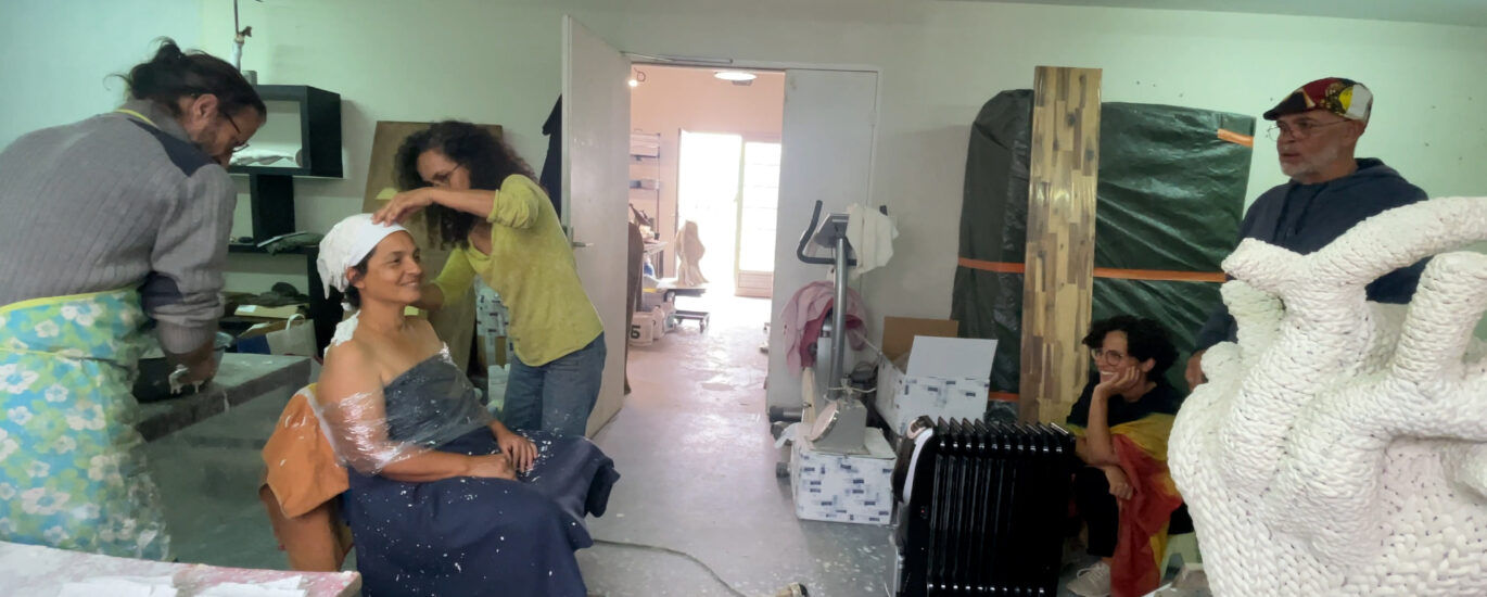 moulage de buste par Kako