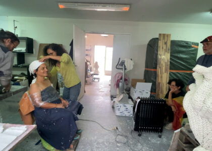 moulage de buste par Kako