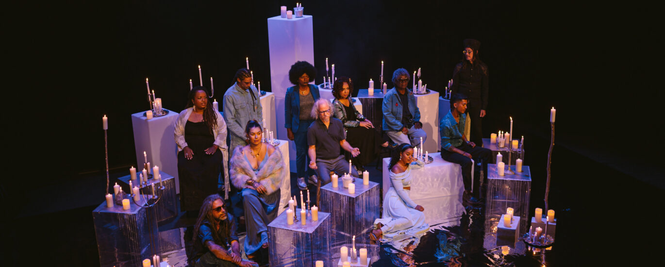 conférence de presse chanson Shanté Koray association May Mayé, Portraits du groupe des 11 artistes réunis