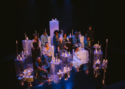 conférence de presse chanson Shanté Koray association May Mayé, Portraits du groupe des 11 artistes réunis