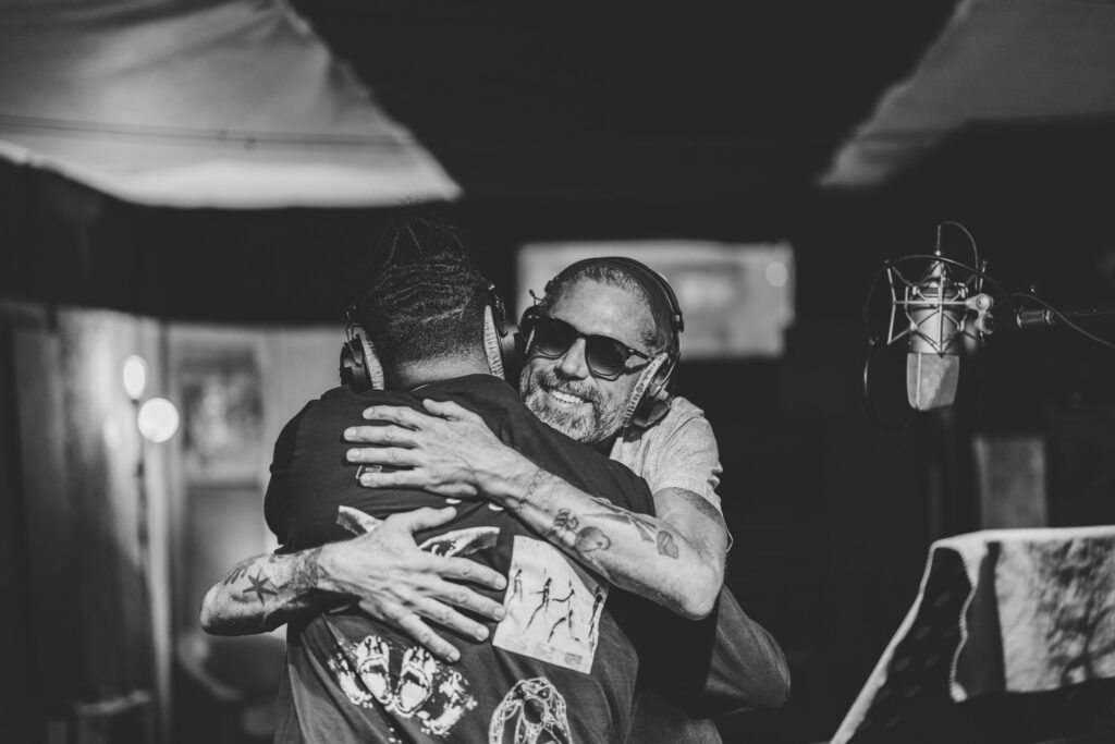 conférence de presse chanson Shanté Koray association May Mayé, accolade de Chris Haga et Sskyron