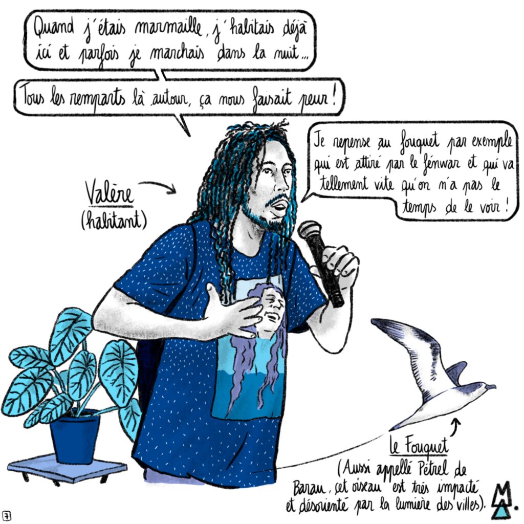 Les jours de la nuit, kozman la nuit. BD reportage d'Alex Mesley