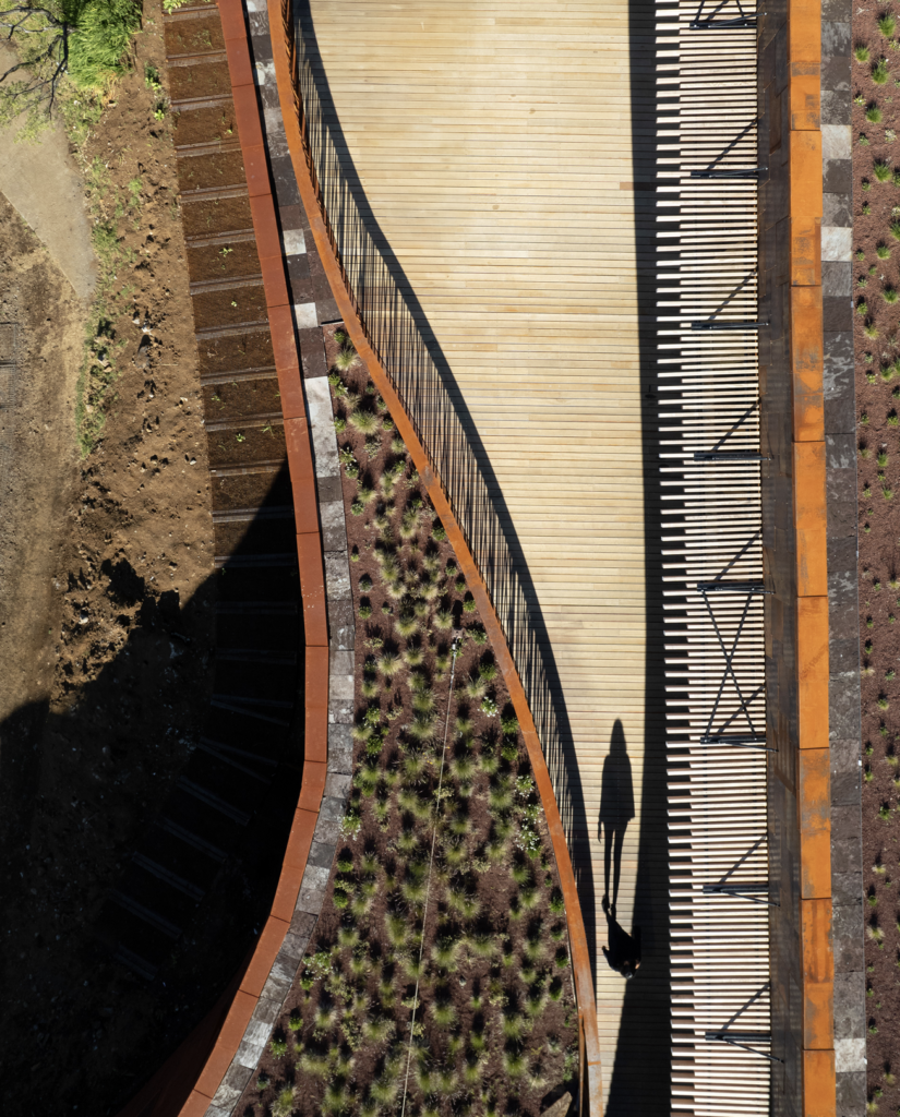 Gîte du Volcan de la Fournaise réalisé par Altitude 80 Architecture.