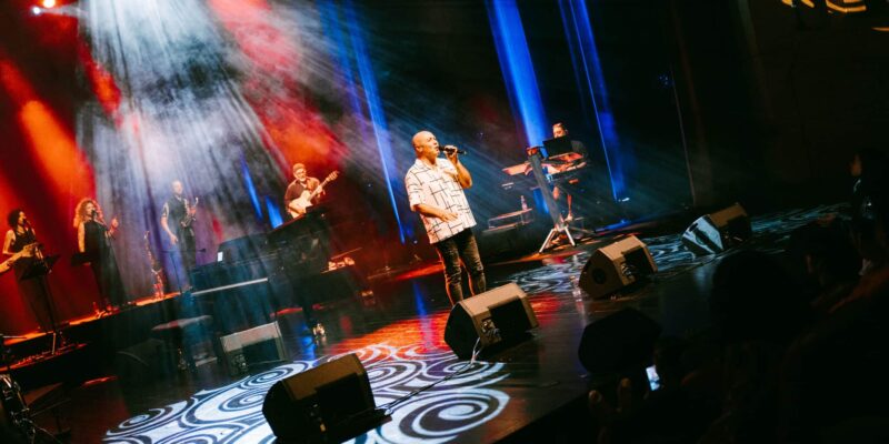 Dominique Barret à la salle Gramoun Lélé