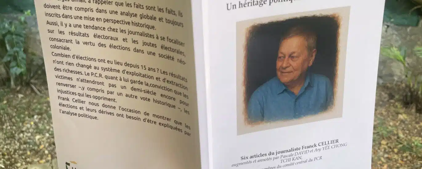 Livre Paul Vergès un héritage politique riche et complexe