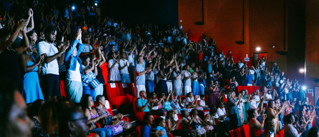Dominique Barret à la salle Gramoun Lélé