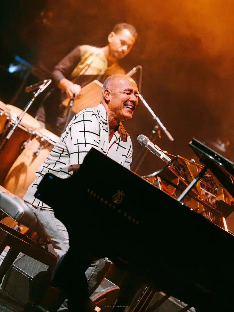 Dominique Barret à la salle Gramoun Lélé