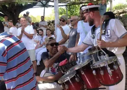 maloya chemin pavé Bellemène Bagad Lann Bihoué ABR