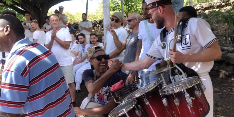 maloya chemin pavé Bellemène Bagad Lann Bihoué ABR